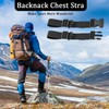 L0famy Backpack Chest Strap, Heavy Duty Adjustable Backpack Sternum Strap