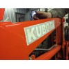 KUBOTA L BX B series TRACTOR VINYL DECAL STICKER -WHITE