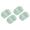 4Pcs Sink Sponge Holder PP 2 Layer Adjustable Strap Soap