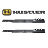 HUSTLER 2 GENUINE OEM HUSTLER 60" GATOR MOWER BLADES 794230 SUPER Z X-ONE HD RAPTOR SD