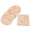 COHEALI 4pcs Wooden Jewelry Tray Bead Board for Diy Bracelet