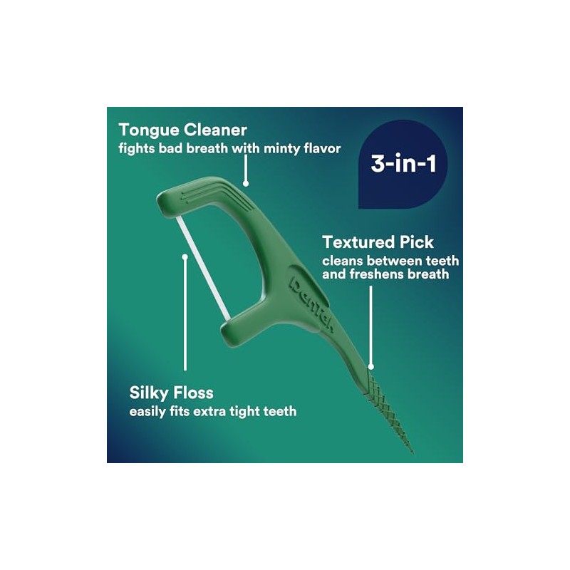 DenTek Fresh Clean Floss Pick, 75 Count