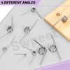 Swpeet Stainless Steel Small Torsion Spring for Tools, Maintenance and