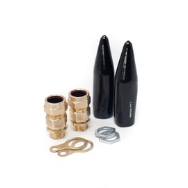 Kit of 2 Cable Glands for SWA Armoured Cable (Suitable for Outdoor Use) Ideal for Use with Outdoor Sockets and Junction Boxes (M32)