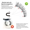 Kit De Pestañas Magnéticas Reutilizables Con Aplicador 2pars