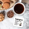 CS447 Defination Hangry Novelty Funny Coffee Tea Drink Gift Glossy