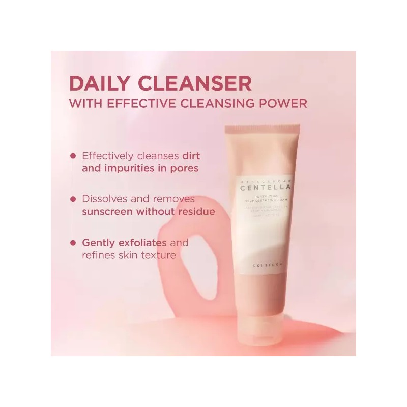 Skin1004 스킨1004 포머라이징 딥 클렌징 폼 4.23 fl.oz 125ml 메이크업