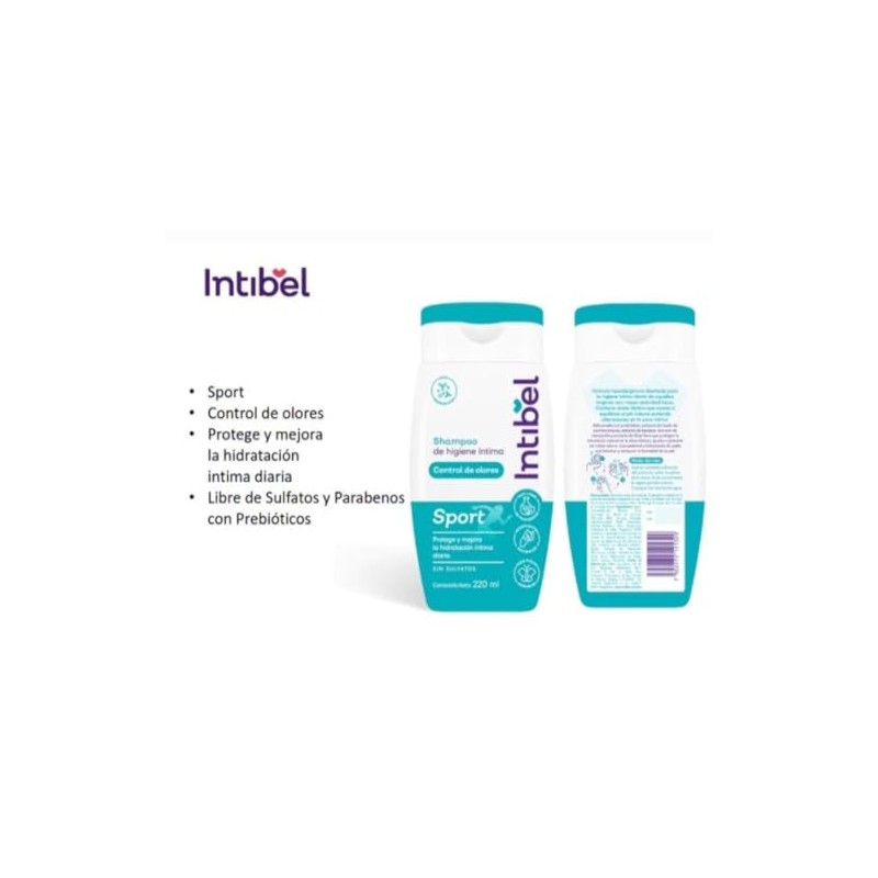 Shampoo de Higiene Íntima Sport Uso Diario 220 ml