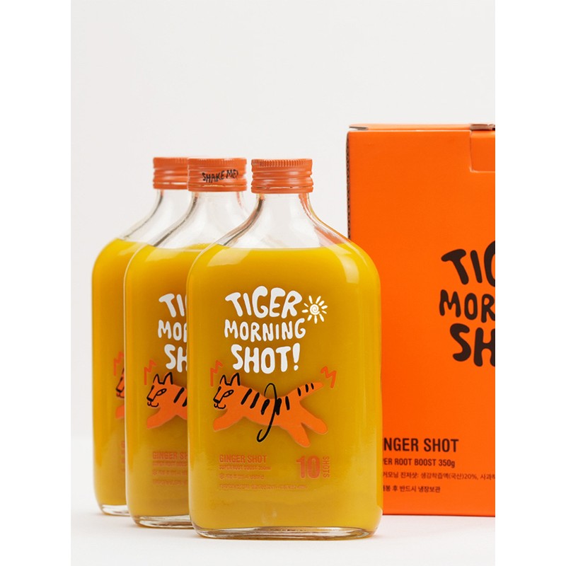 Tiger Morning 타이거모닝_진저샷 스타터키트/3병/6병 Tiger Morning Ginger Shot Starter Kit