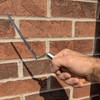 Stainless Steel Finger Pointing Trowel 8mm Flat Stiff Tuck Tool