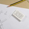 2 x 45mm 'Year 2025' Erasers/Rubbers (ER00046741)