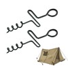 12.2 Inch Spiral Ground Anchors Fits for Tent,Swings,Sheds,Trampolines-Gound Anchors Screw
