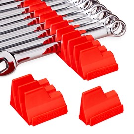 Ernst Manufacturing Wrench Pro - Modular Wrench Organizer for 40 Wrenches (Red)