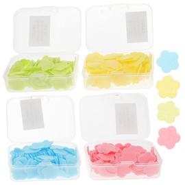 Healeved Hand Soap Sheets Pack Compact Break-resistant for Travel Camping Hiking Outdoor Adventures Random