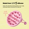 ALIVELAB Clean Scalp Shampoo Brush, 100% Silicone Scalp Massager for