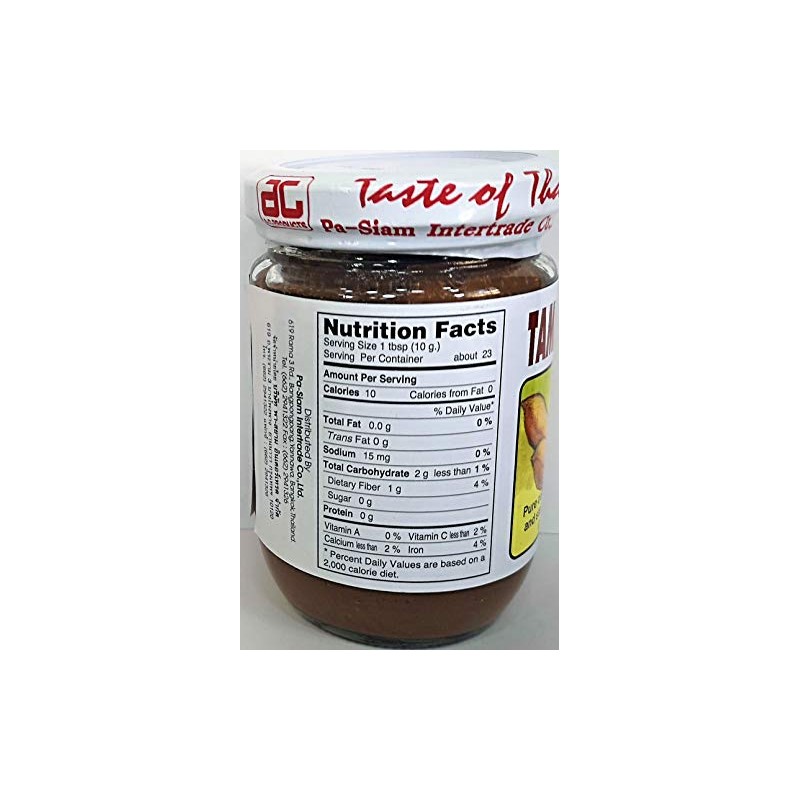Tamarind Paste Natural Pure Concentrate in Glass Jar - 8