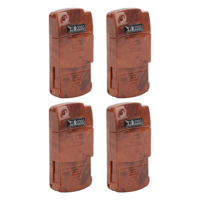 4 Sets 330MHz Smart Remote Key Fob LED 4 Channel