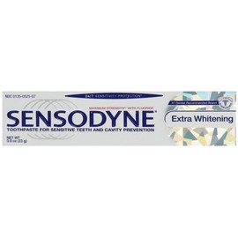 Sensodyne 08434 Extra Whitening Toothpaste, Trial Size (Pack of 36)