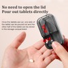 WOLMIK Small Pill Tablet Cutter - Portable Pill Splitter with