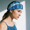 JewelryWe Women’s 6 Pack Headbands - Boho African Print Stretch