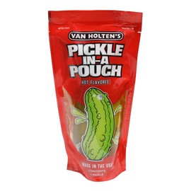 Van Holten's Pickles - Jumbo Hot Pickle-In-A-Pouch - 6 Pack