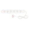 HPM 6 Outlet Surge Protected Powerboard White