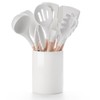 Silicone Cooking Utensils Set Heat Resistant, Nucookery Kitchen Utensils Set
