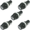 5 x Panel Mount Chassis Fuse Holder for 5x20mm Glass Fuses 10A 250V