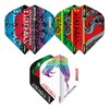 RED DRAGON Yin Yang Double-Sided Peter Wright Snakebite Selection Pack