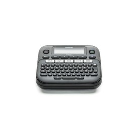 Brother PT-D210 Compact Office Label Maker | Wide Choice of Symbols | Comes with 1 TZe Tape Black/White 12 mm