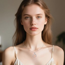 DAYLINLOVE Dog Necklace 925 Sterling Silver with Dachshund / Corgi / Schnauzer / Golden Retriever / Poodle / Yorkshire Terrier / Shih Tzu / Teckels Pendant Dog Jewellery Birthday Gift for Women