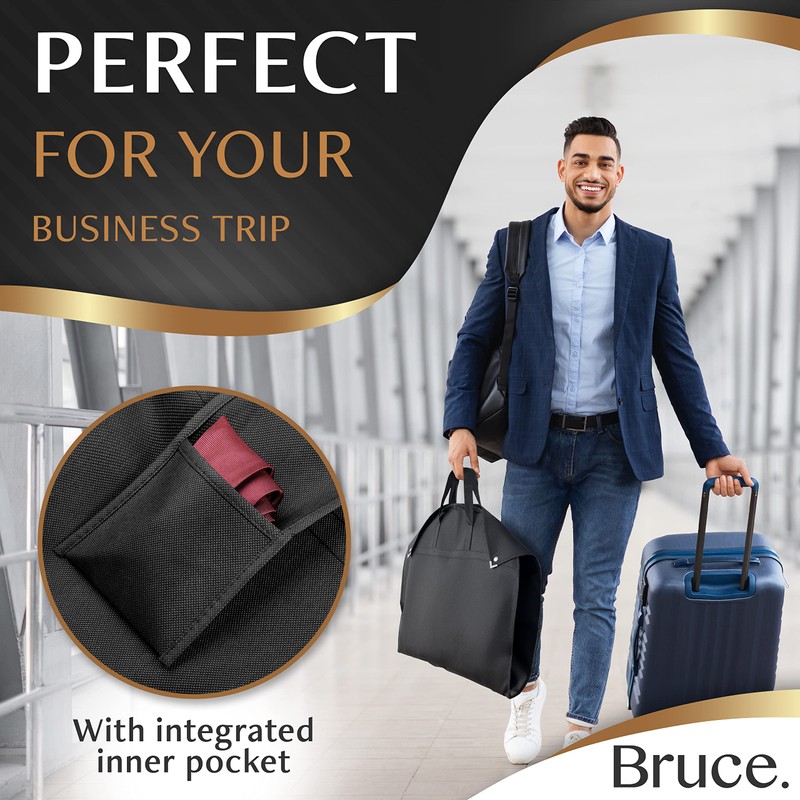 Bruce.® 3x Premium Garment Case - [152x60cm] - Dust Cover