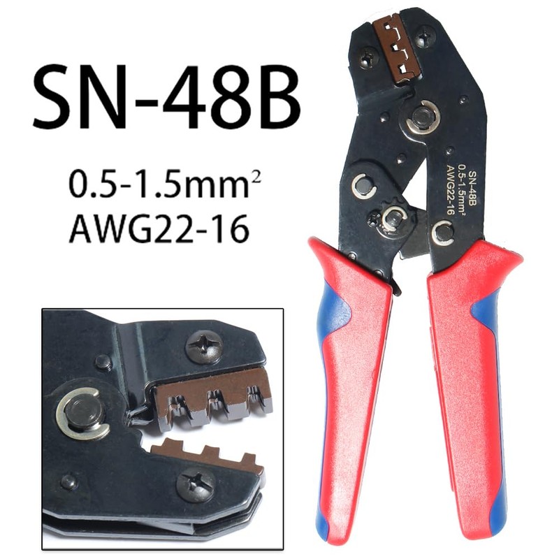 aikoolwer 450Pcs 2.8mm 4.8mm 6.3mm Male Female Spade Connectors Kit