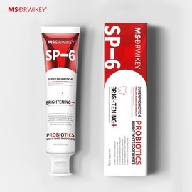 MSDRWIKEY SP-6 Toothpaste | Advanced Oral Care with Probiotics | Long-Lasting Fresh Breath & Enamel Protection | 4.59oz#dealsforyoudays:_2 pcs (affordable Pack)