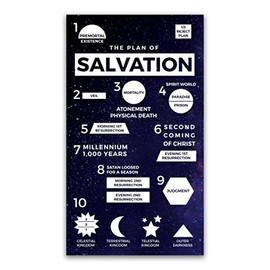 Plan of Salvation Bookmark - Galaxy