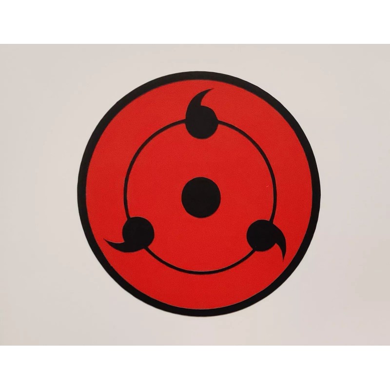 Sasuke Uchiha Sharingan Eye Naruto Sticker Vinyl Decal Windows/Laptop Waterproof