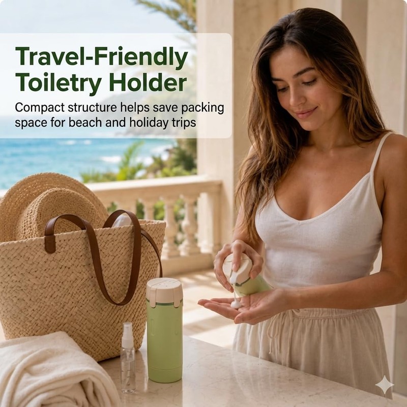 4 in 1 Travel Dispenser Bottle, 4 Pack 1OZ/30ML Leak