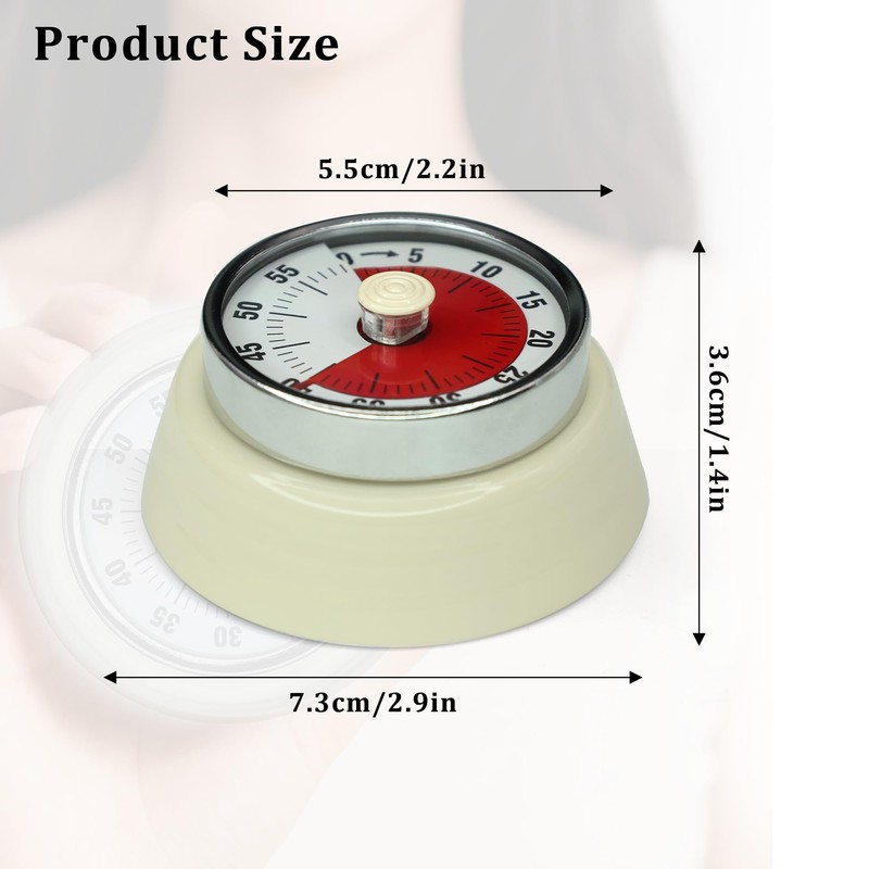 Kitchen Timer for Cooking,Chef Cooking Timer Clock with Loud Alarm,