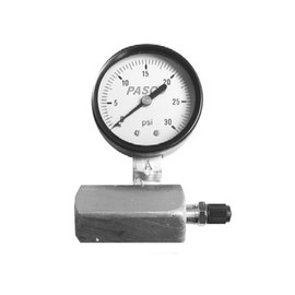 Pasco 1420 60-Pound Gas Test Gauge Assembly
