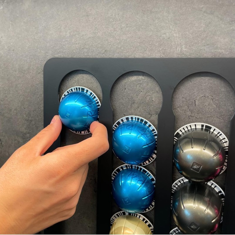 Capsule Holder for Nespresso Storage Holder Vertuo Capsules Wall No