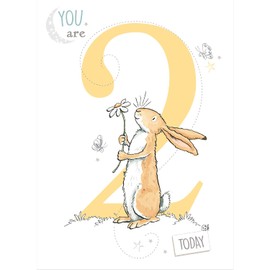 You are 2 Today, Guess How Much I Love You Birthday Card,GL014