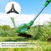K-015 4pcs Cuchillas Triángulo Para Desbrozadora Highpower R