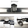 Neodrain 36-Inch Linear Shower Drain with Removable Quadrato Pattern Grate,Professional