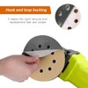 180mm Sanding Discs 180 Grit, 30Pcs Hook and Loop Sander