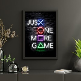 Poster Gamer Wall Decoration - Gamer Poster, Deco Gaming, Wall Picture, Decorative Bedroom | Without Frame 30 x 40 cm (Poster 4)