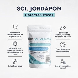 HEBBE - SCI 500g | Efecto Acondicionador en Piel | Olor Agradable | No Deshidrata | Tolerado para Todos los Tipos de Piel | Contenido de 500g