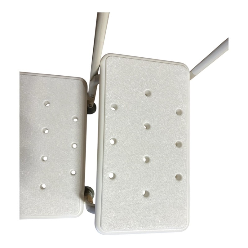 Double Step Stool with Handrail Heavy Duty 2 Steps Non