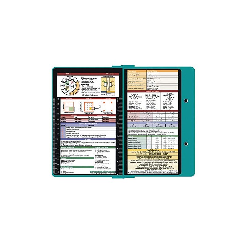 Medical Clipboard Teal (Aluminum Clipboard Medical Edition Teal) Folding Clipboard