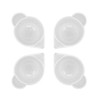 Honbay 4PCS DIY Epoxy Resin Tool Mini Silicone Mixing Cups