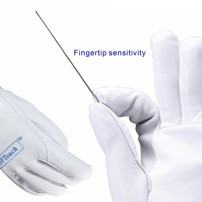 [Weldas] SOFTouch™ Top Grain Goatskin Welding Gloves, Suitable for Precision
